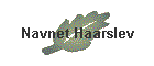 Navnet Haarslev